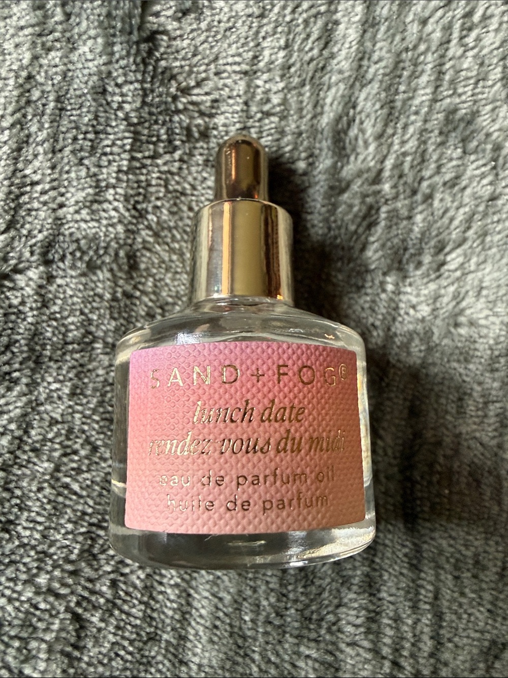 Sand + Fog 'Lunch Date' Perfume Oil dropper